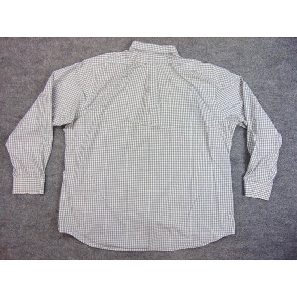 Vineyard Vines Shirt Mens 2XL Slim Fit‎ Tucker Green White Gingham Check - Picture 3 of 8